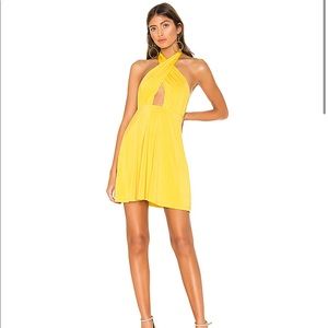 x Naven Grace Dress in Vibrant Yellow